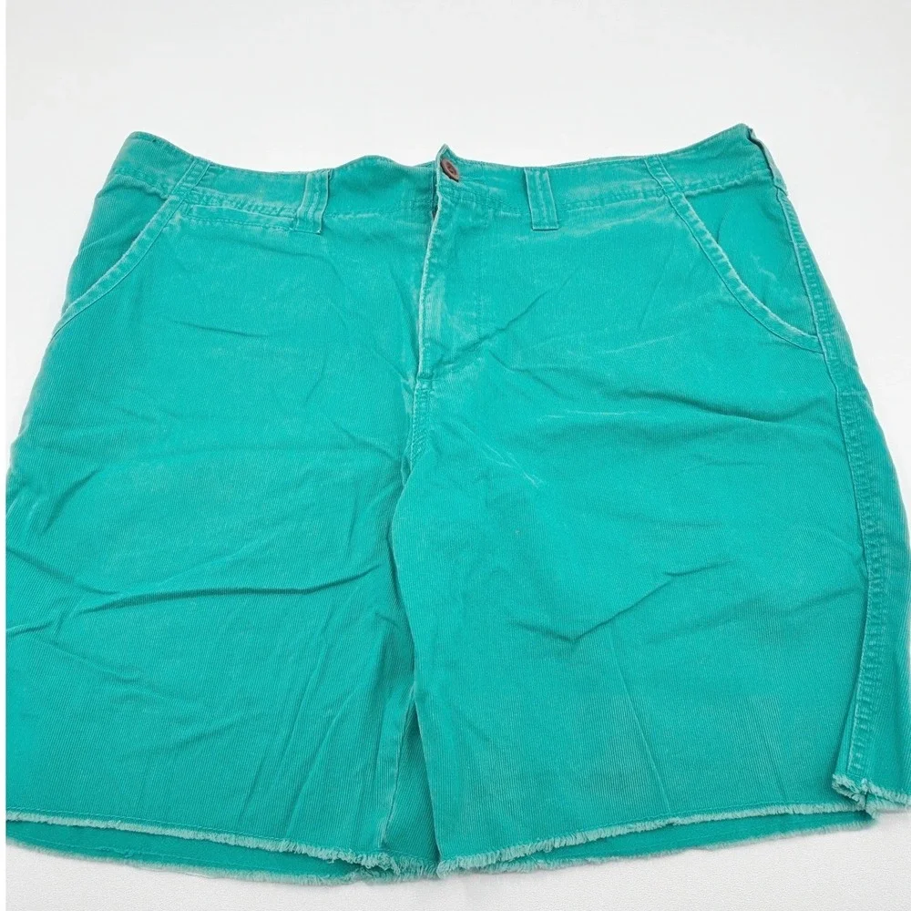 Mossimo Supply Co Cut-Off Raw Hem‎ Slim Straight Short Mens 40 Green Lot of 2